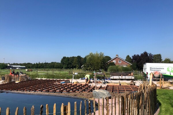 Mooi tuinproject in Meterik